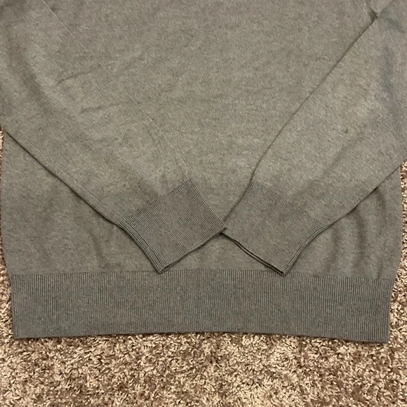 Banana Republic Men's Light Gray Crewneck Sweater, Size S - Picture 3 of 5
